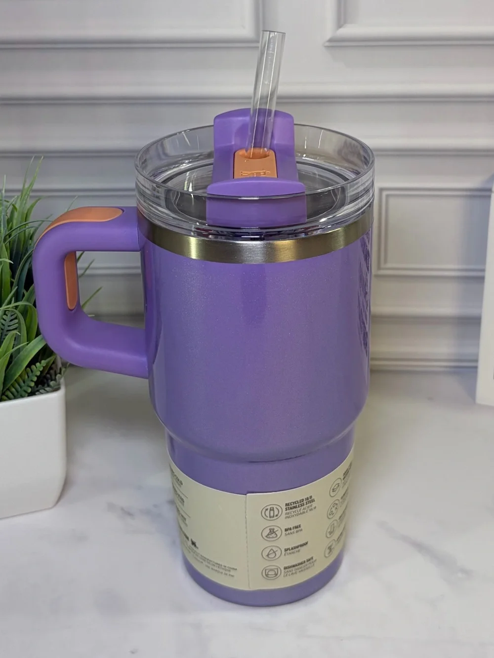 Stanley Periwinkle Shimmer 20oz Quencher BNWT